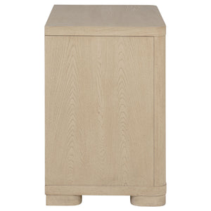 Mirador - 2 Drawer Nightstand Bedside Table - Natural