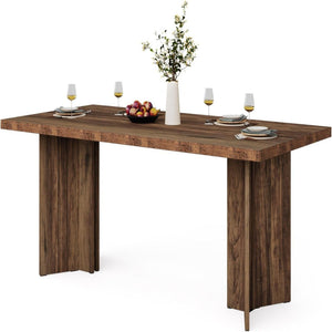 Dining Table For 4 - 6 People, Kitchen Table With Thick Top