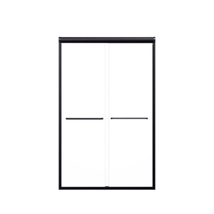 Modern Semi Frameless Double Sliding Shower Door