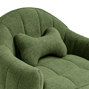 Louie 30.5" Dog Sofa Bed, Medium, Moss