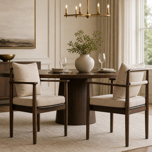 Mid-Century Modern Dining Chairs Set of 2