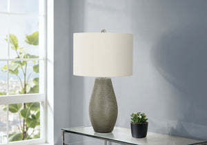 Lighting, Table Lamp, Resin, Contemporary - Gray - Best Buy Furniture