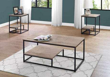 Table Set, Coffee, End, Side, Accent, Living Room, Contemporary & Modern (Set of 3) - Best Buy Furniture