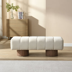 Upholstered Entryway Bench Ottoman - Best Buy Furniture