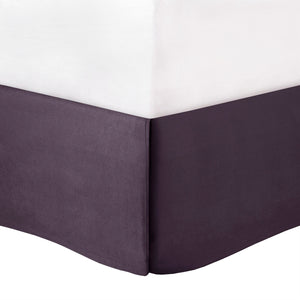 7 Piece Tufted Comforter Set Plum Queen