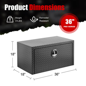 Pro Series - Underbody Truck Tool Box Waterproof Storage Chest