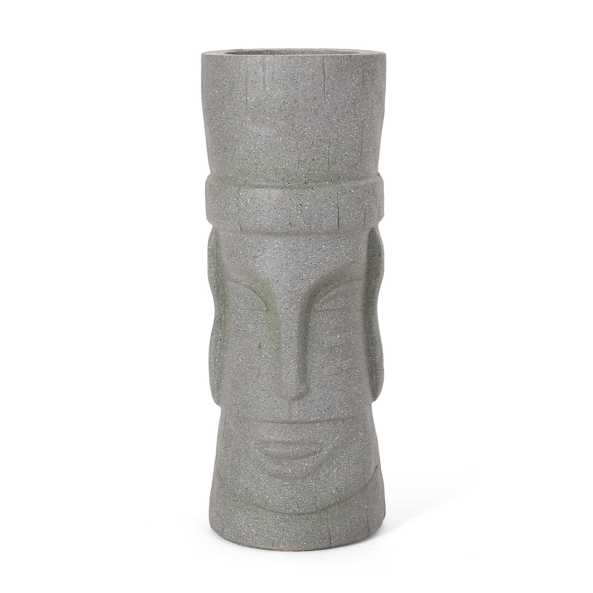Classic Flower Planter With Magnesium Oxide Material - Stone Gray - Best Buy Furniture