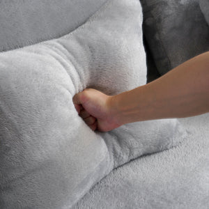 Modern Floor Sofa With 4 Pillows