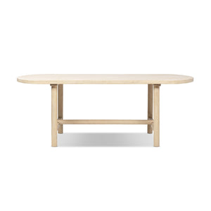 Milo - 8 Seat Oval Dining Table - Natural