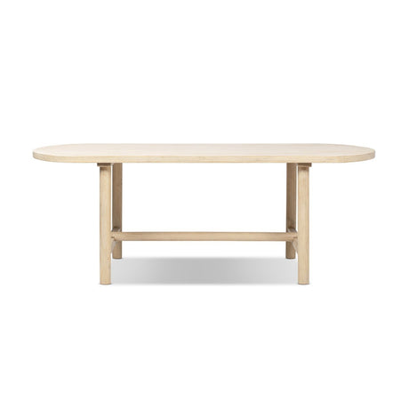Milo - 8 Seat Oval Dining Table - Natural