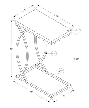 Accent Table, C - Shaped, Contemporary & Modern Design - Best Buy Furniture