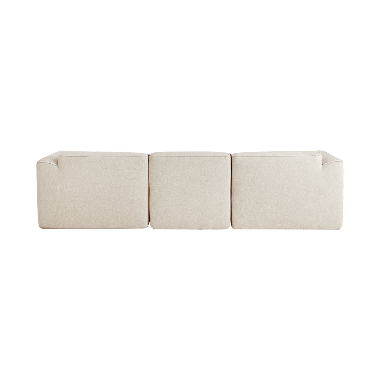 U_Style Luxury Living Room Double-Needle Cut Velvet Sofa