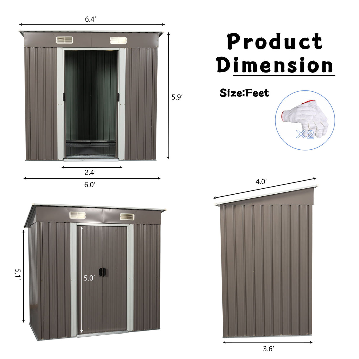Outdoor Storage Shed