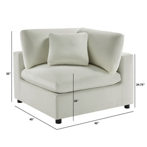 Caylie - Corner Wedge Chair