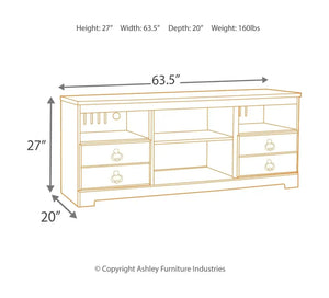 Willowton - Entertainment Center With Fireplace Option - Best Buy Furniture