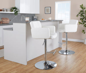 Stout - Contemporary Adjustable Barstool With Swivel