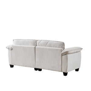 Luxury Chenille Upholstered Loveseat Couch