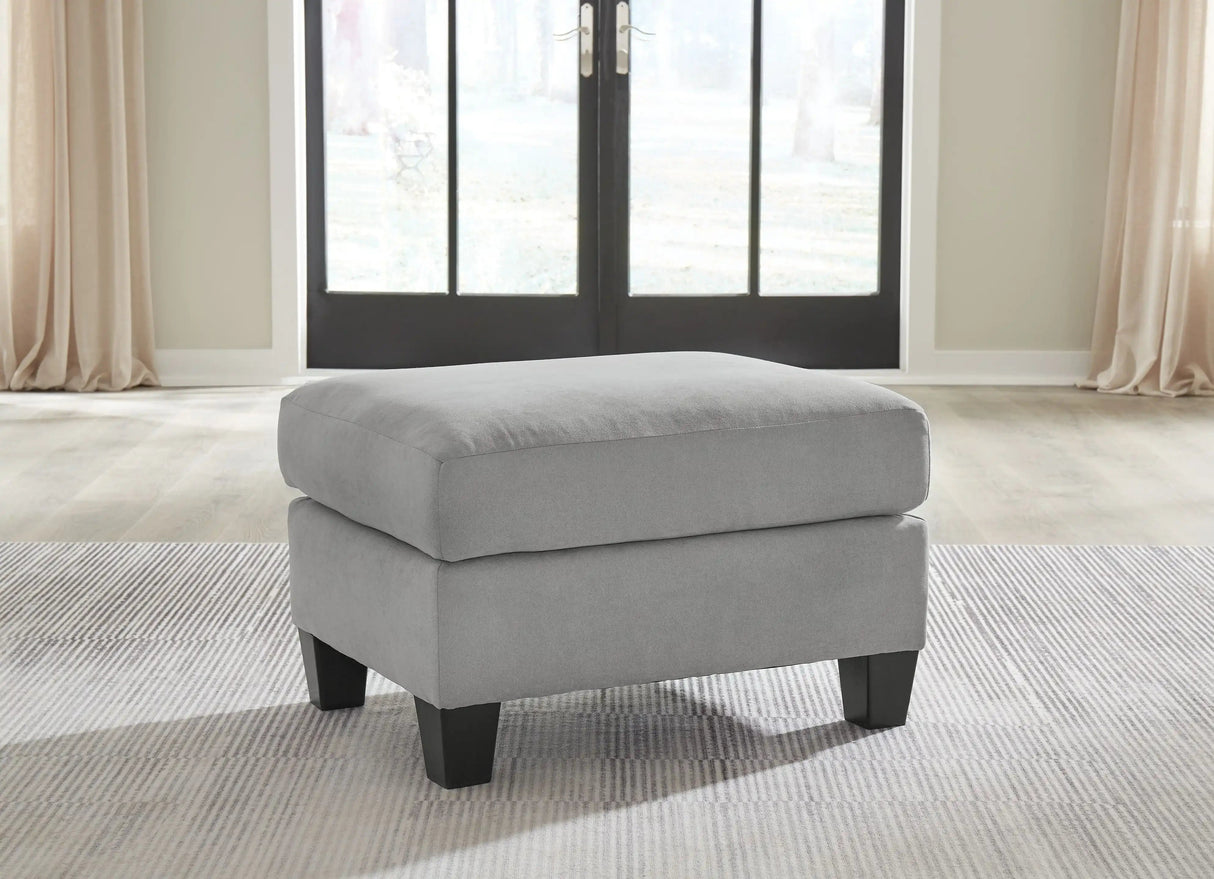 Adlai - Ottoman - Shadow - Best Buy Furniture