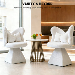 Vanity Chair with Butterfly Back