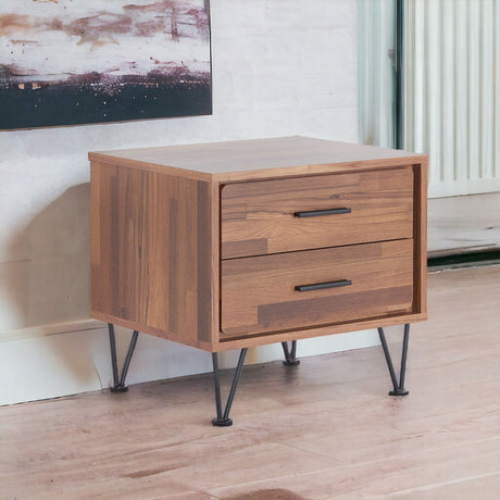 Deoss - Accent Table - Walnut - Best Buy Furniture