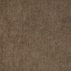 87" Curved Contemporary Sofa in Brown