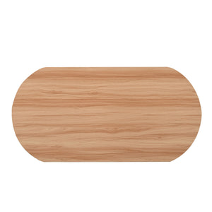 Lift Top Coffee Table With Hidden Compartment, Modern Oval Lift Tabletop For Home Living Room