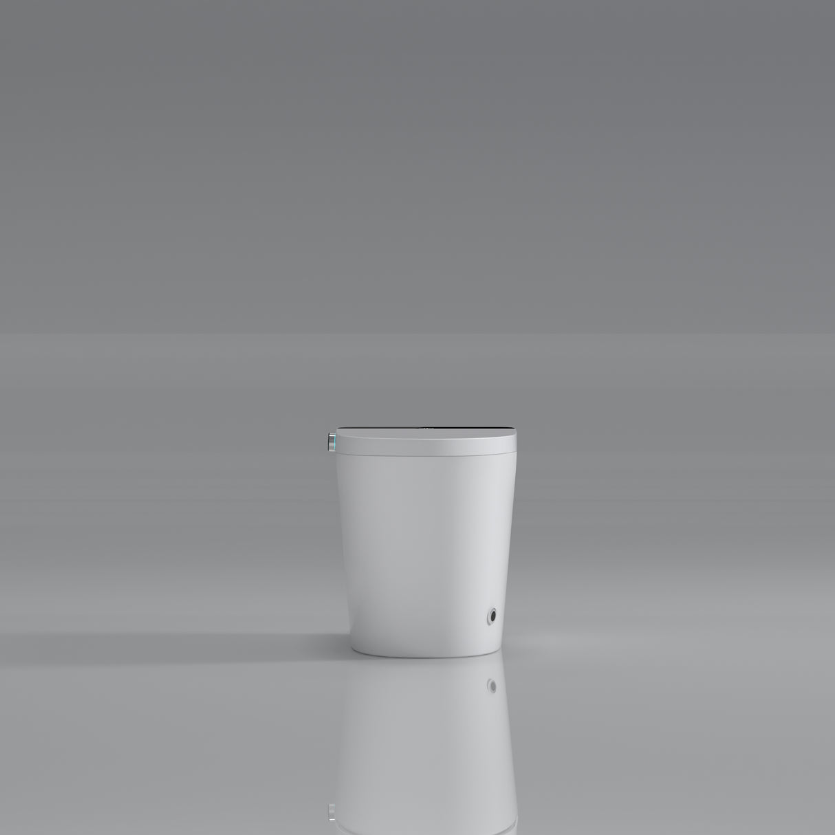 Modern Smart Toilet with Bidet Seat Built-In