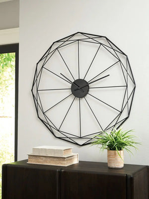 Arkthorne - Wall Clock - Black - Best Buy Furniture