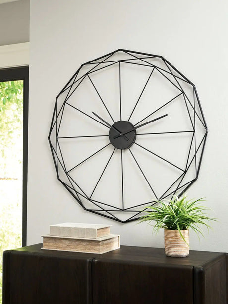 Arkthorne - Wall Clock - Black - Best Buy Furniture