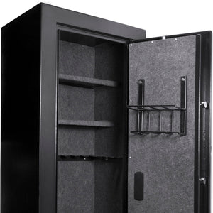 9.33 Cubic Ft Tall Biometric Rifle Safe - Black