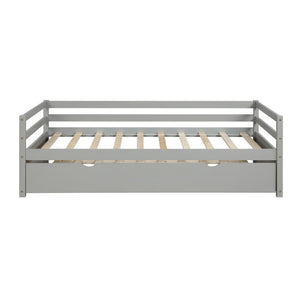 Twin Daybed With Trundle Frame Set