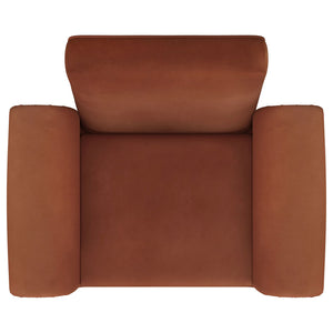Whitney - Accent Armchair - Rusty Orange