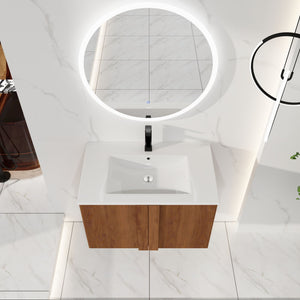 Floating Bathroom Vanity With Sink Combo
