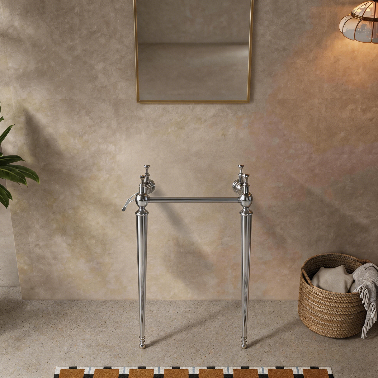 VICI 23" Freestanding Bathroom Vanity Leg Only, No Basin