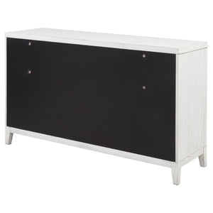 Inverness - 6 Drawer Bedroom Dresser - White