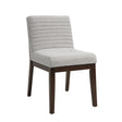 Edwyn - Linen Side Chair (Set of 2) - Gray - Best Buy Furniture