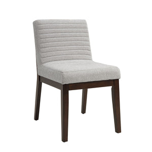 Edwyn - Linen Side Chair (Set of 2) - Gray - Best Buy Furniture
