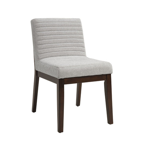 Edwyn - Linen Side Chair (Set of 2) - Gray - Best Buy Furniture