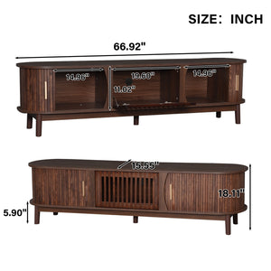 TV Stand, Entertainment Center With Storage