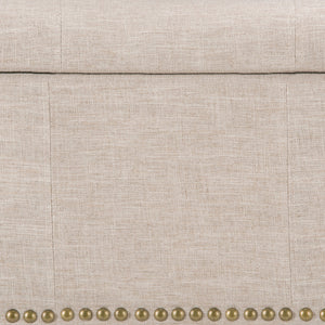 Kingsley - Upholstered Large Storage Ottoman