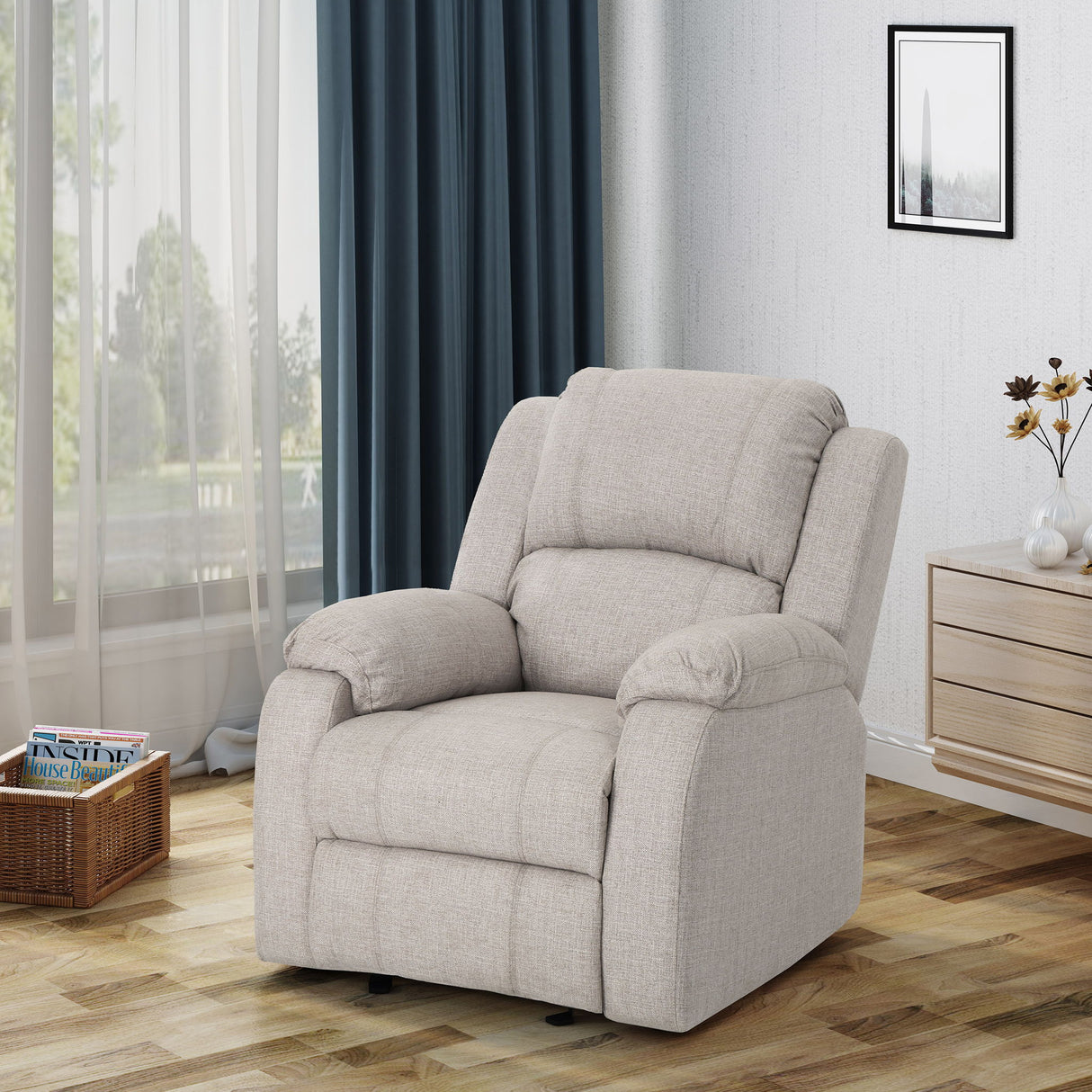 Supreme Comfort Manual Recliner Chair