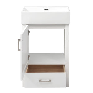 Bathroom Vanity With Sink, Frame And Drawer