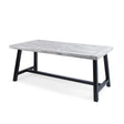 Outdoor Sandblast Finish Acacia Wood Dining Table - Best Buy Furniture