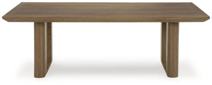 Serene Bay - Rectangular Cocktail Table - Dark Brown - Best Buy Furniture