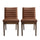 Upholstered Dining Chairs With Rubber Legs (Set of 2) - Best Buy Furniture