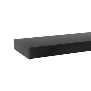 Modern Rectangular Coffee Table With Tempered Glass Top