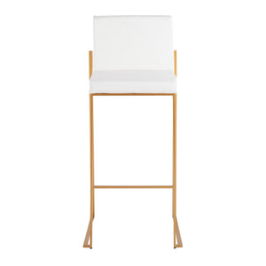 Fuji - Contemporary Design High Back Barstool