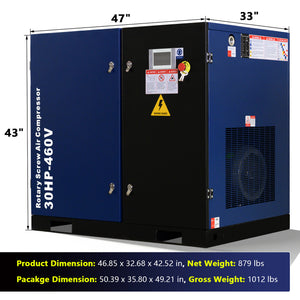 30HP Rotary Screw Air Compressor