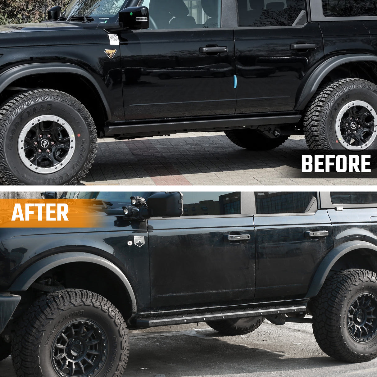 Running Boards for Ford Bronco 4 Door (2021-2026)