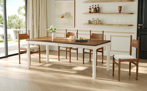 TREXM Traditional Rectangular Dining Table